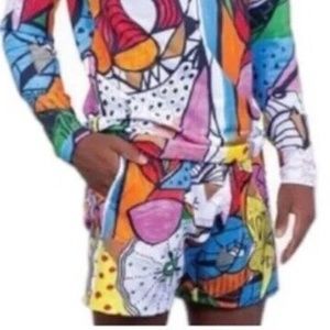 Swiminista x James Peter Henry Mid-Length Board Shorts Sydney Opera House Size L